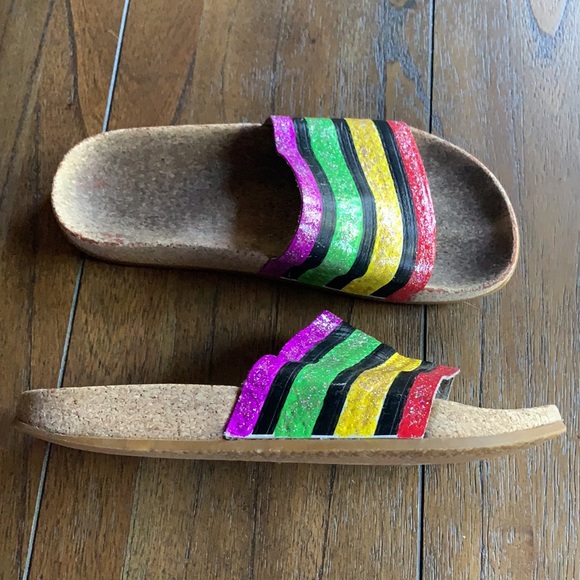 adidas pride slides